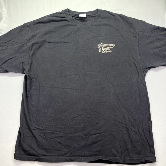 Vtg Renteria Borrmann Motorsport Classic Racing Tee 3XL Black - Picture 2 of 12